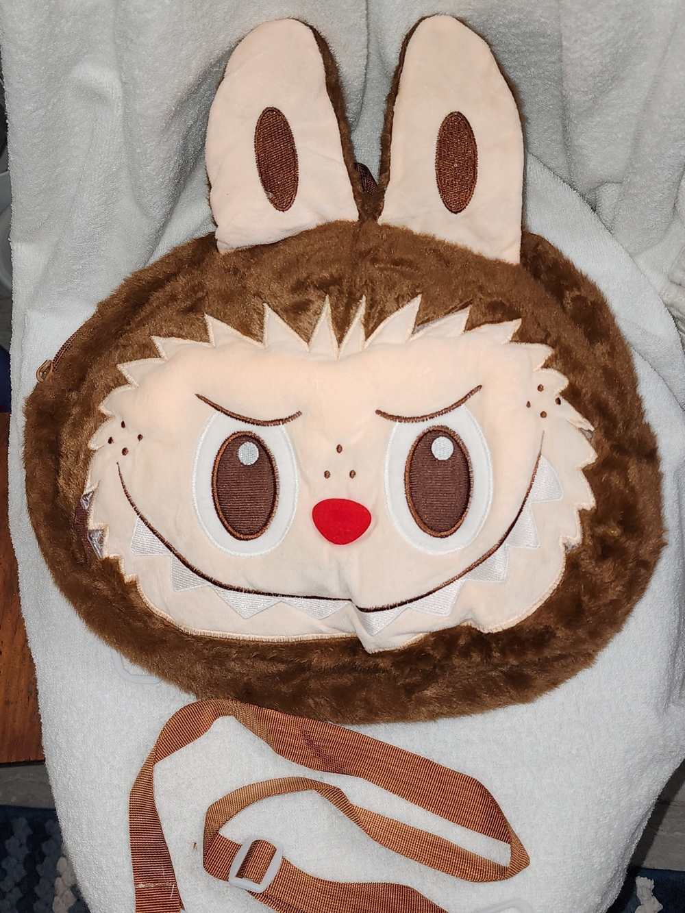 POP MART The Monsters Labubu Classic Bag Series Big Head Plush Backpack NWOT